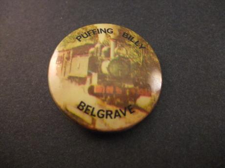 Puffing Billy Railway stoomtrein Belgrave Australië